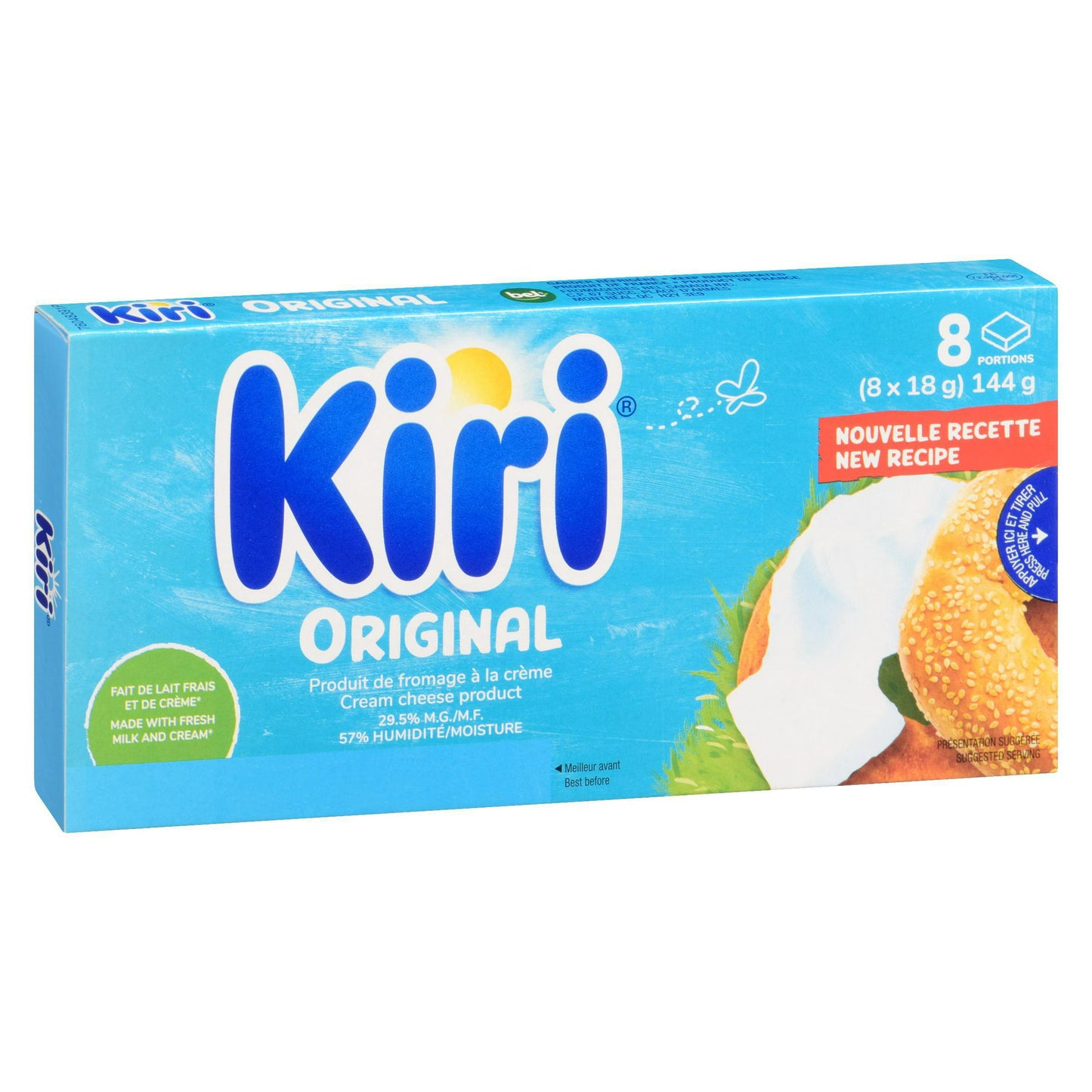 Kiri Cream Cheese 8pack 144g