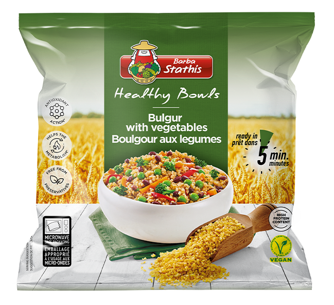 Barba Stathis Healthy Bowls Bulgur with vegetables 400g