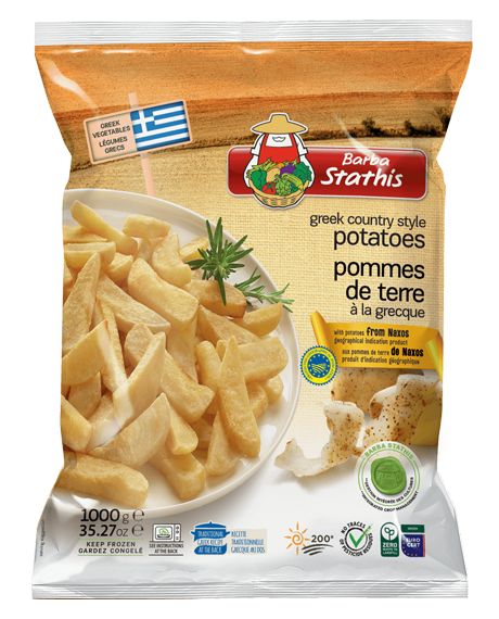 Barba Stathis Greek Country Style Potatoes 1000g