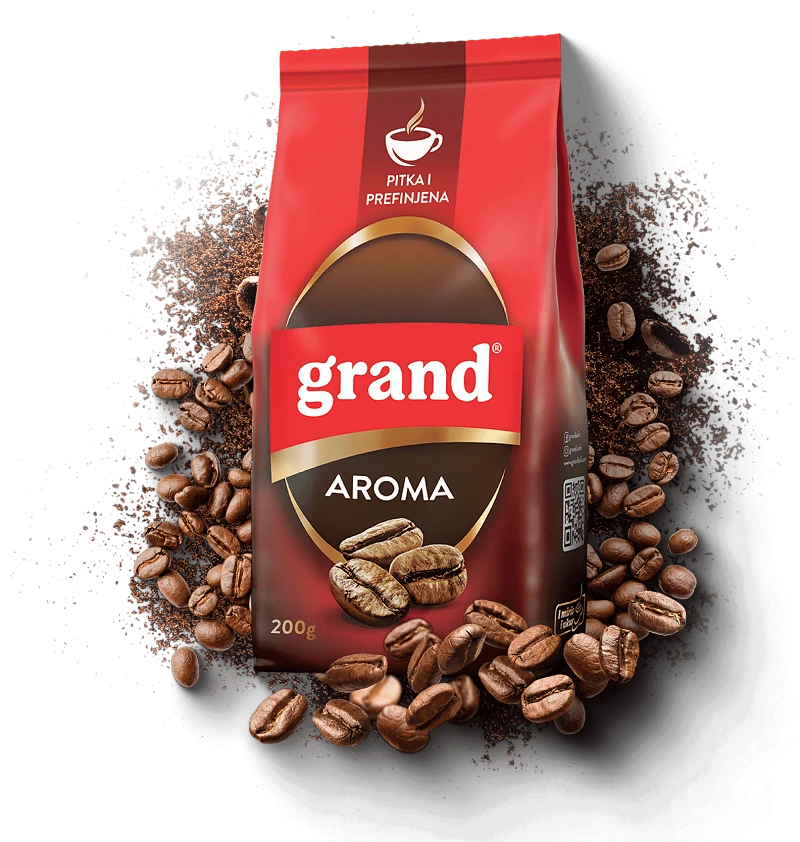 Grand Aroma Serbian Coffee Beans 500g