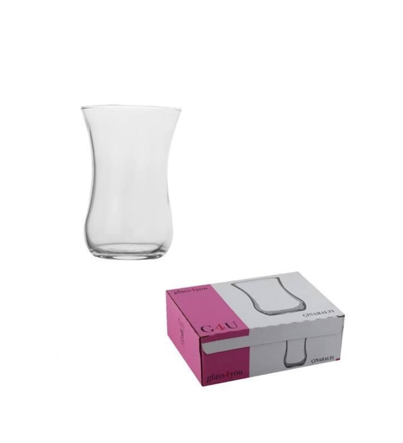 G4U Cinaralti Tea Glasses
