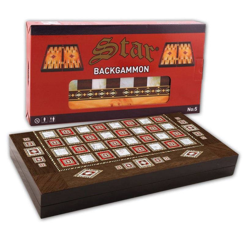 Star Polyester Backgammon