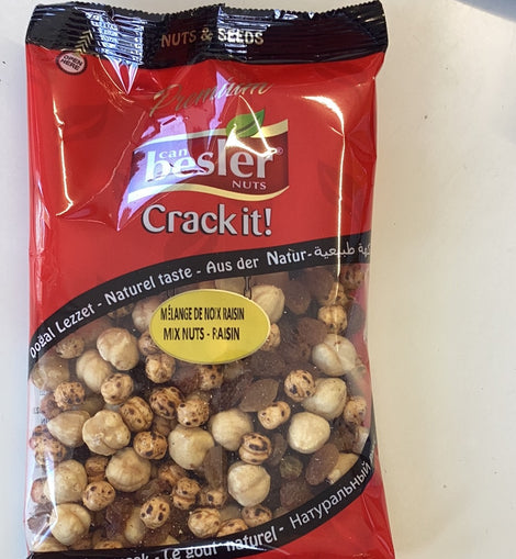 Canbesler Mix Nuts with raisin 180g