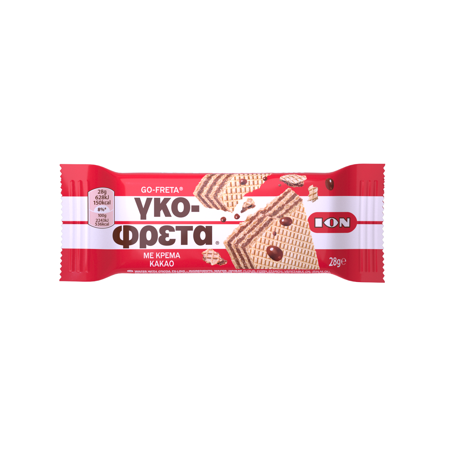 Ion Gofreta Wafer cocoa 28g