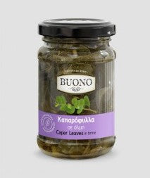 Buono Caper leaves in brine 110g