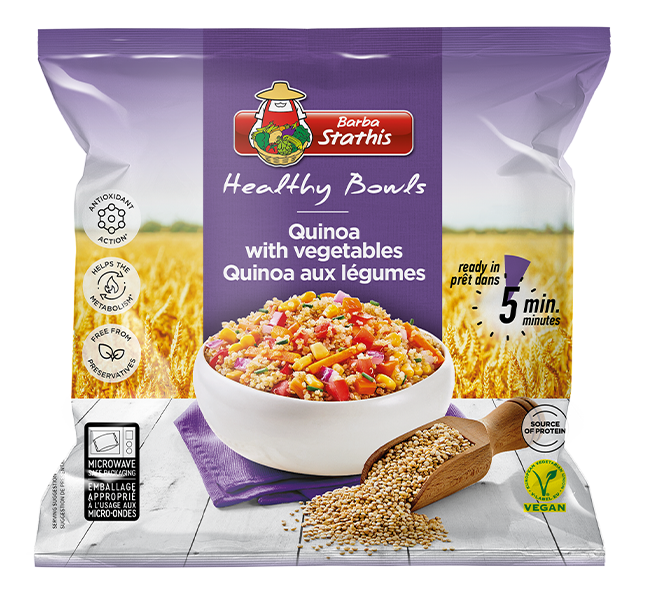 Barba Stathis Healthy Bowls Quinoa with Vegetables 400g