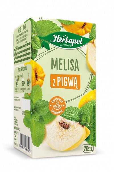 Herbapol Lemon Balm, Melissa, Quince Tea 20bags