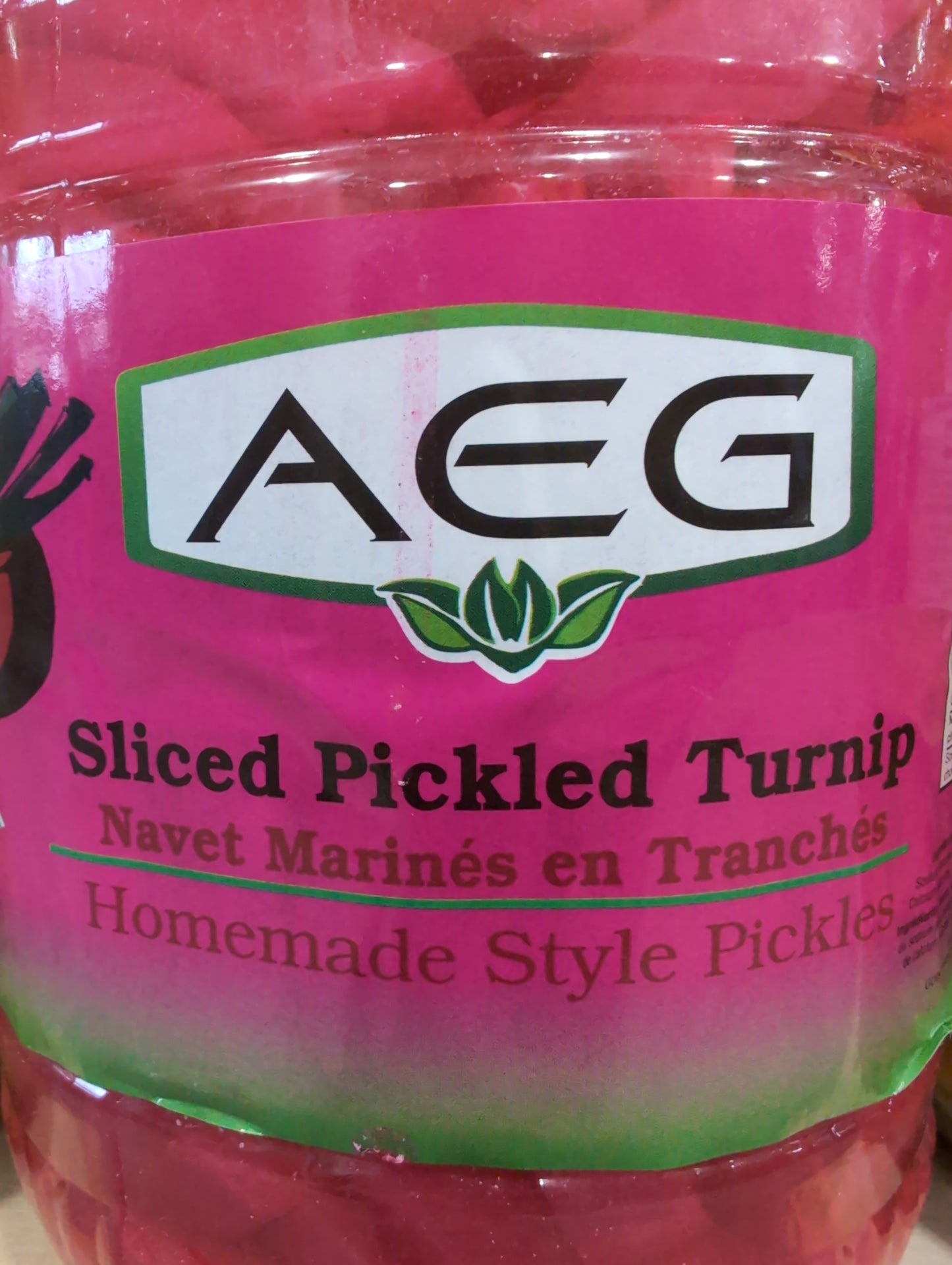 AEG Pickled Turnips 4lt