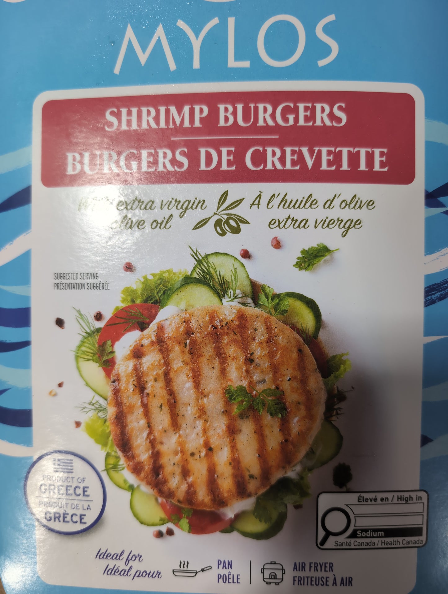 Mylos Shrimp Burgers 200g