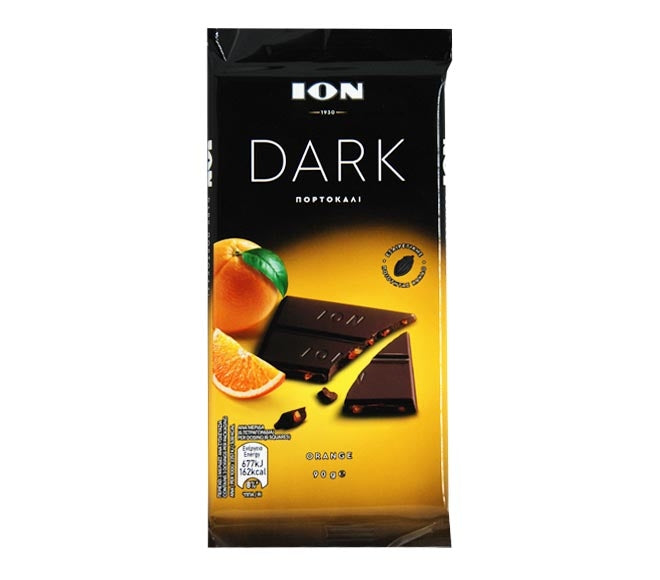 Ion Dark Chocolate with orange 90g