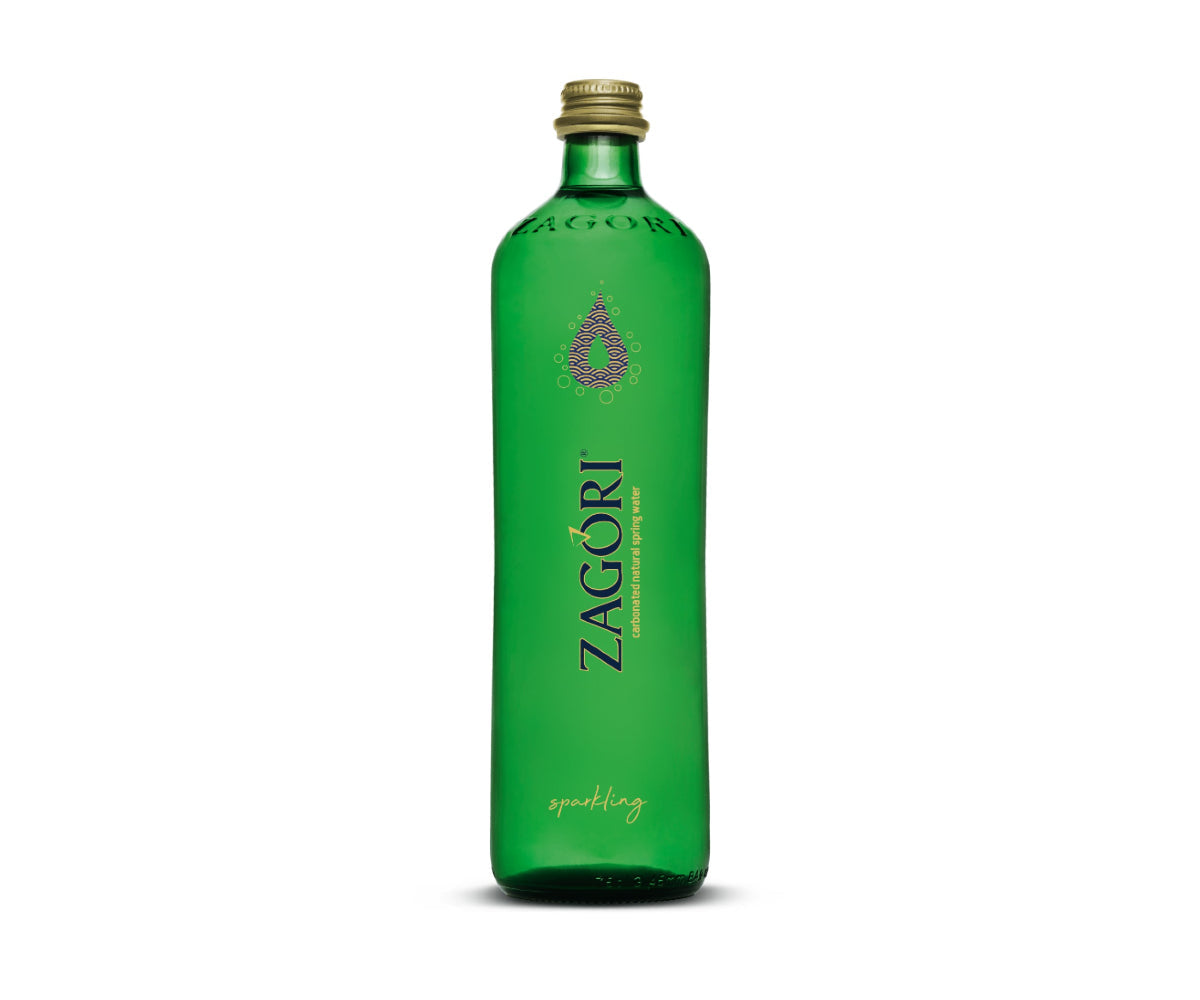 Zagori Sparkling Carbonated Natural Mineral Water 750ml