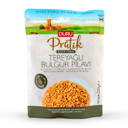 Duru Pratik Ready to Eat Bulgur Pilaf with butter 250g