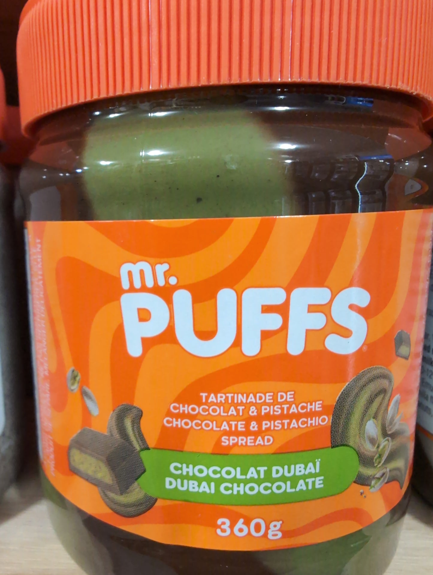 Mr Puffs Dubai Chocolate Spread 360g