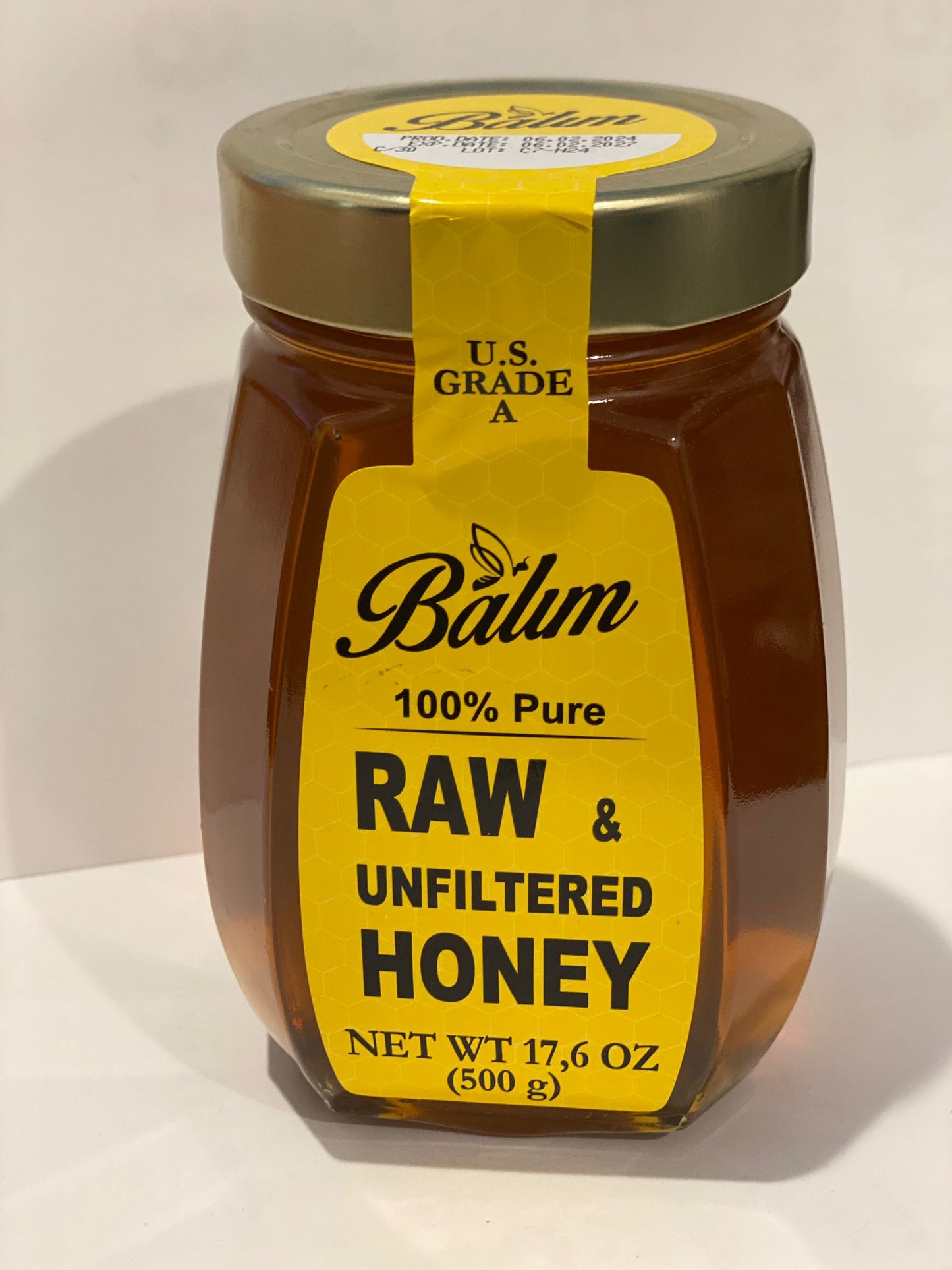 Balım Raw Unfiltered Honey 500g