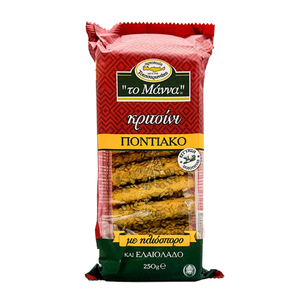The Manna Grissini with sunflower seeds 250g