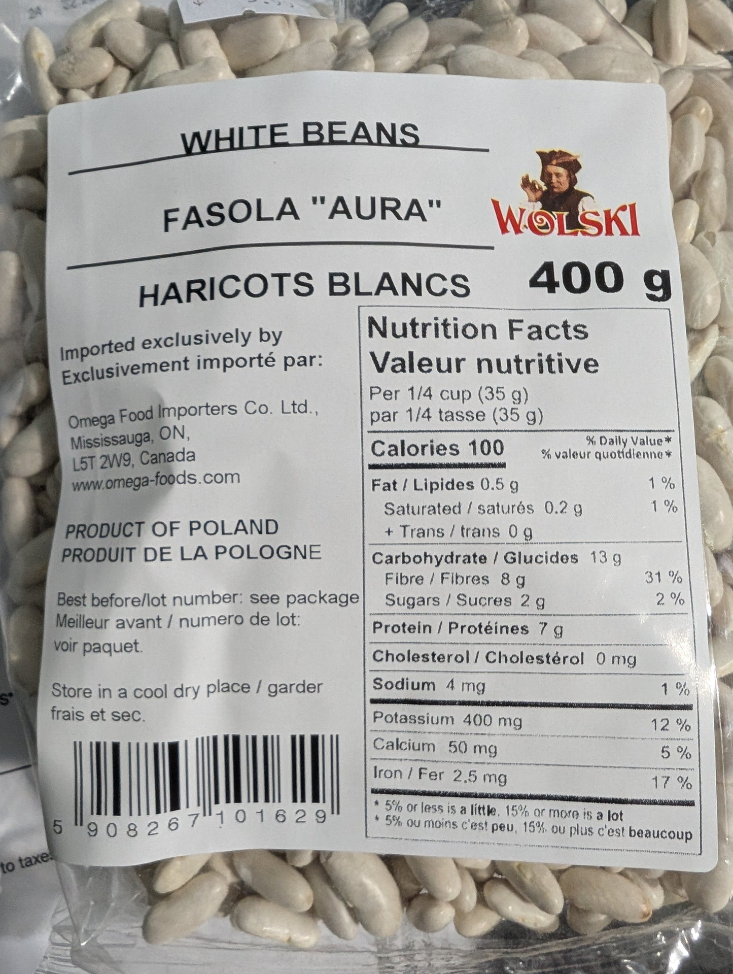 Wolski White Beans Aura 400g