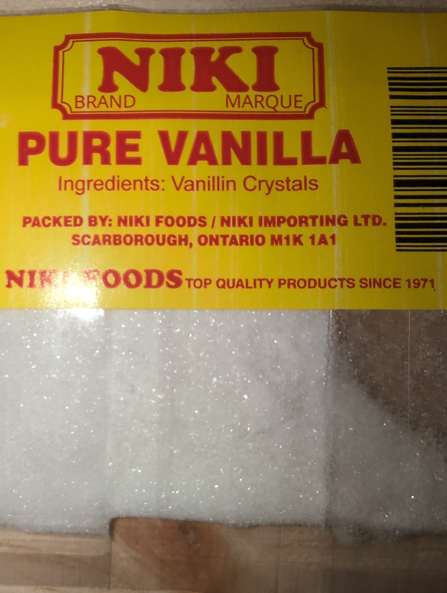Niki Pure Vanilla 2g