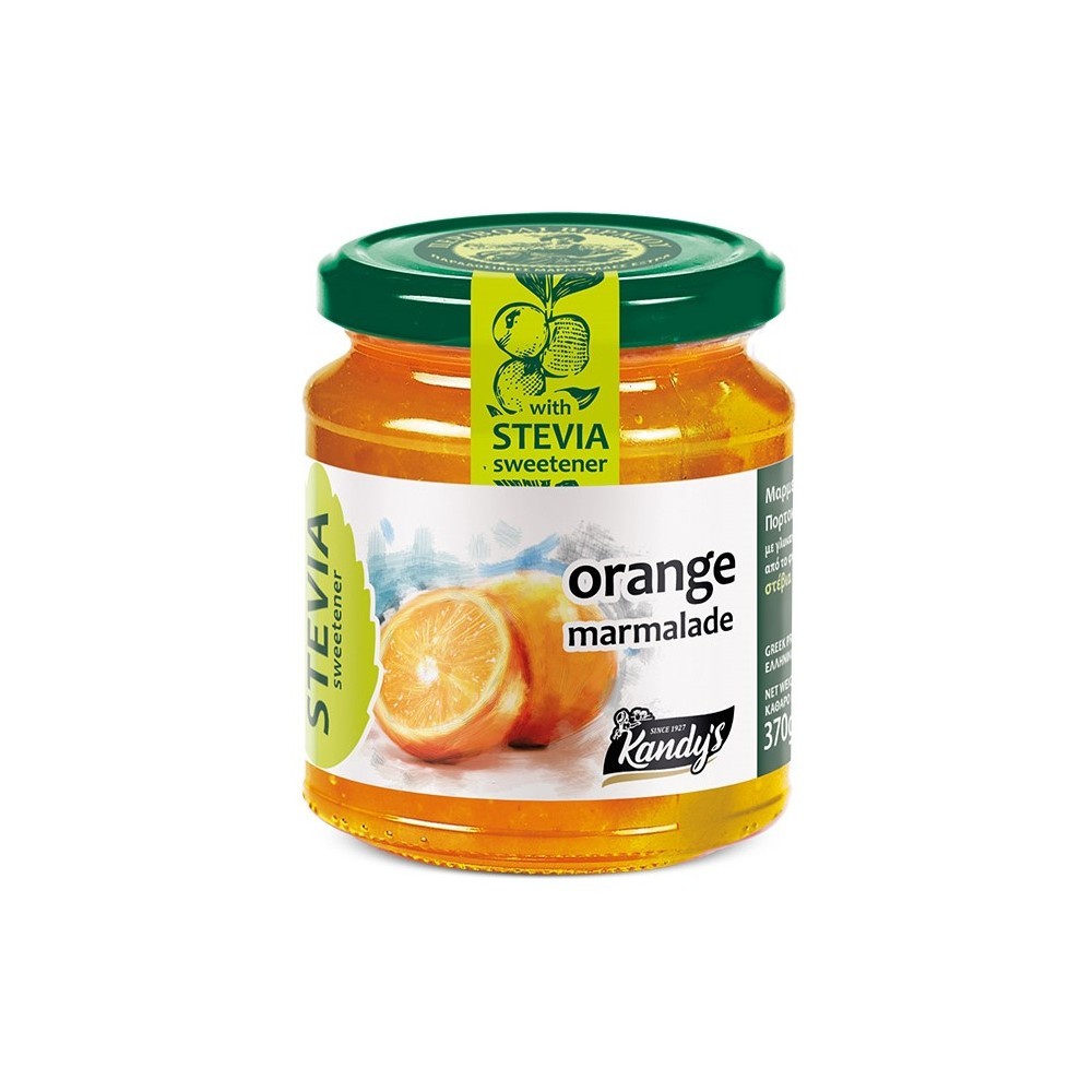 Kandylas Orange marmalade with stevia 370g