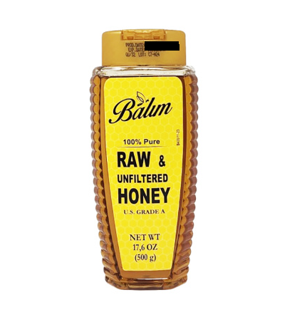 Balım Raw Unfiltered Honey Squeeze bottle 500g