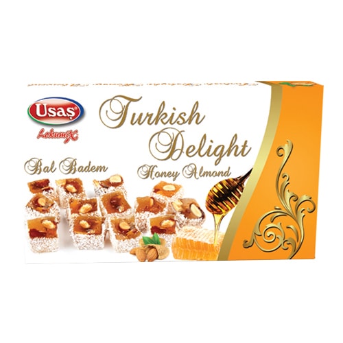 Usas Turkish Delight Almond&Honey Flavour 350g
