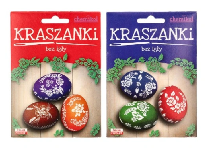 Chemikol Traditional Easter Eggs Stickers Kraszanki 3g
