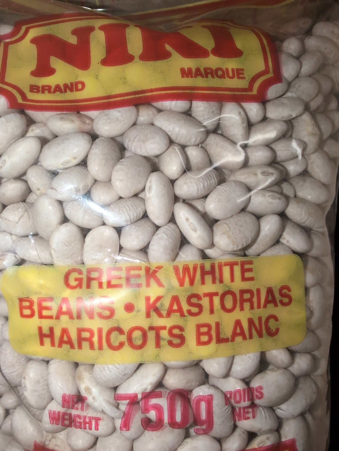 Niki Greek White Beans Kastoria 750g