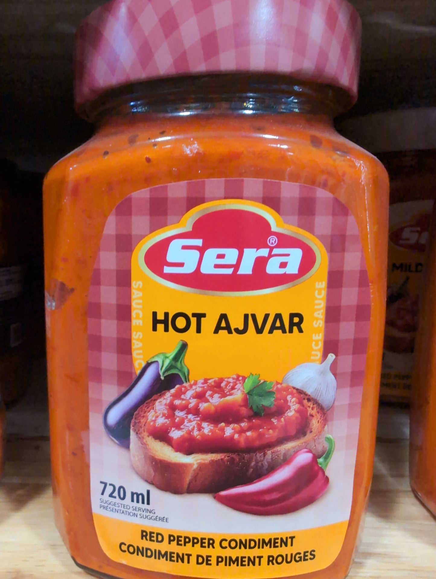 Sera Ajvar hot 720ml