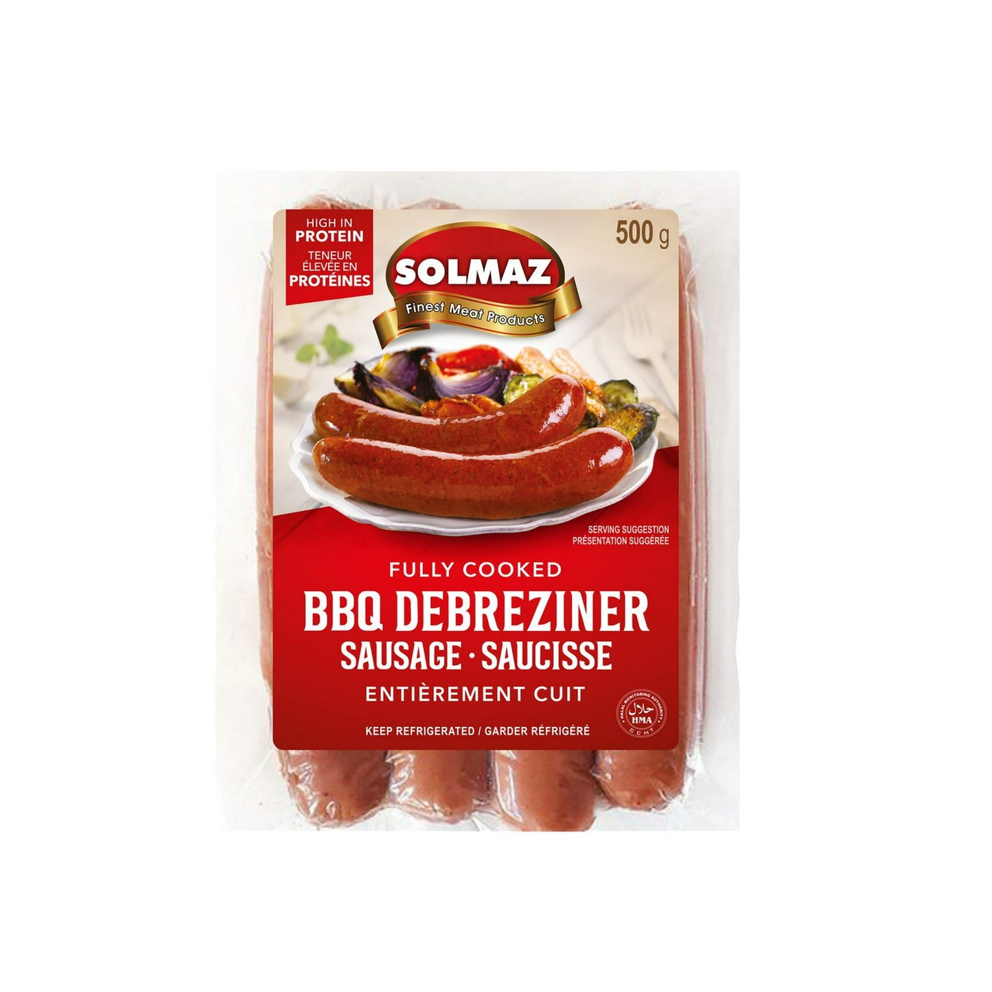 Solmaz Sausage BBQ Debreziner 500g
