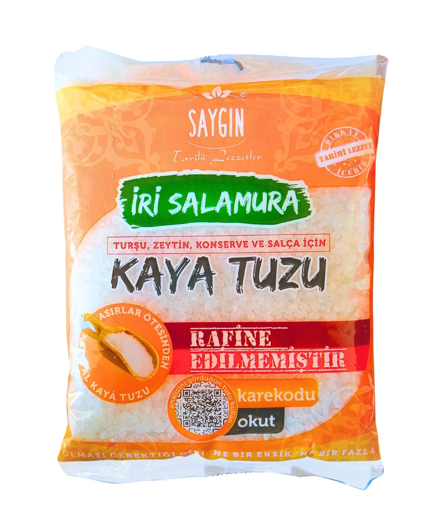 Saygin Pickling Rock Salt Salamura Turşu 1500g