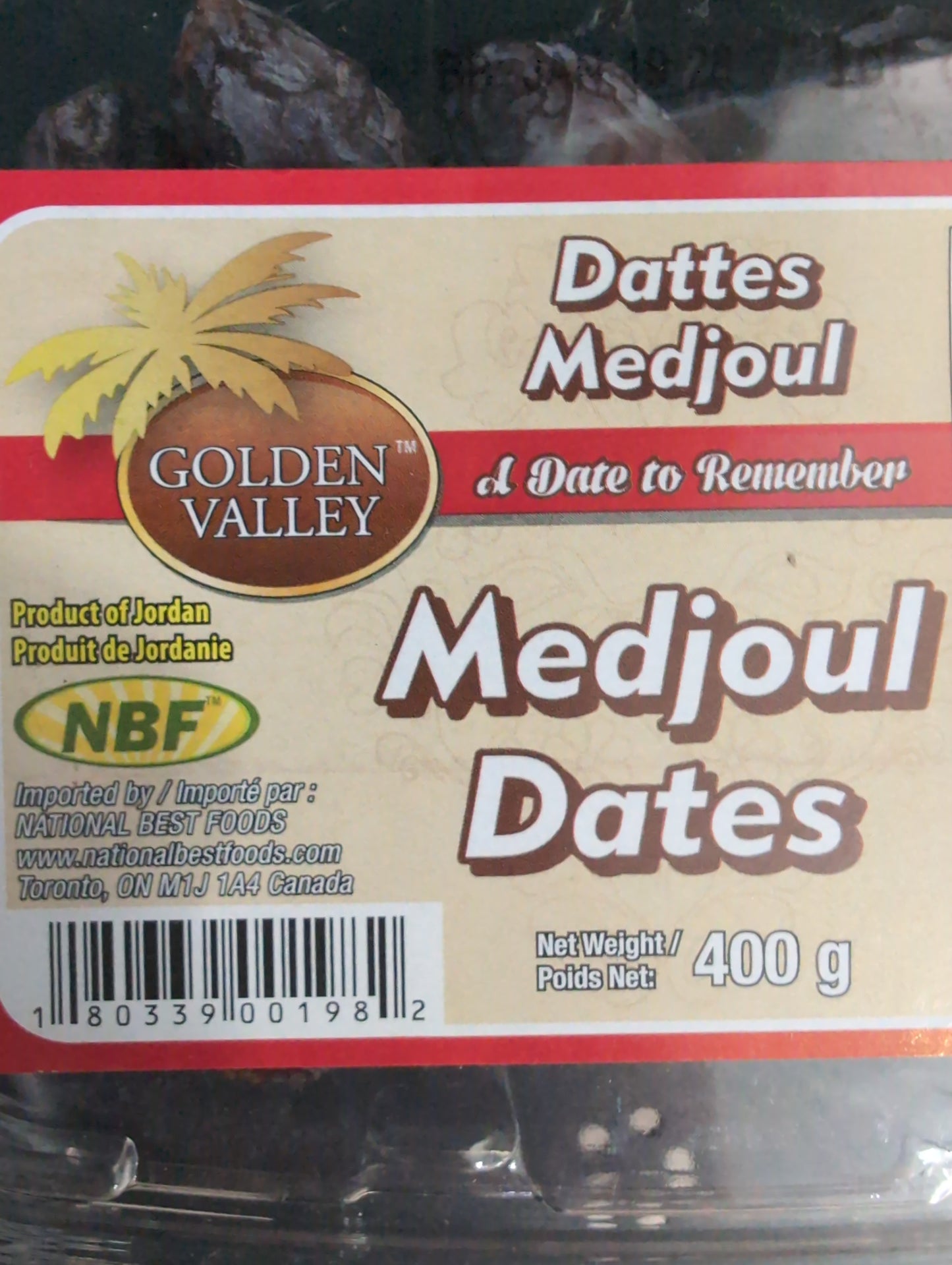 Golden Valley Medjoul Dates 400g