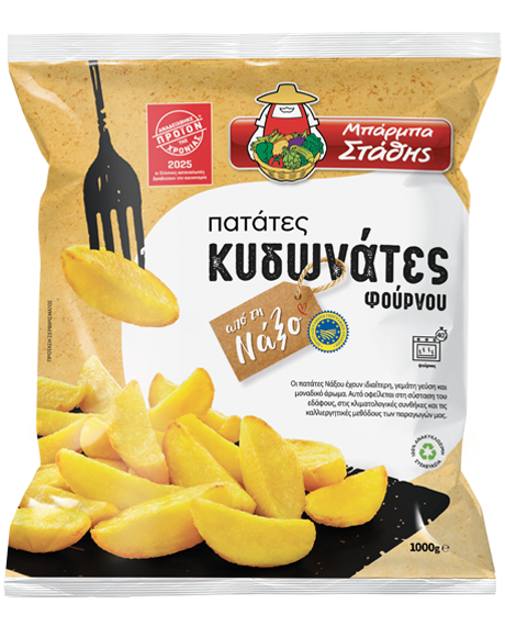 Barba Stathis Oven Potatoe Wedges 1kg