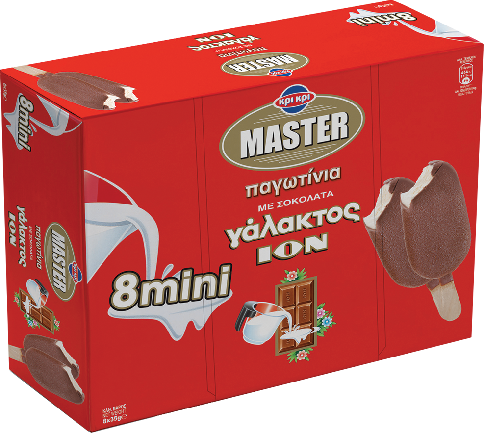 Kri Kri Ion Ice cream Multi Sticks Milk 280g