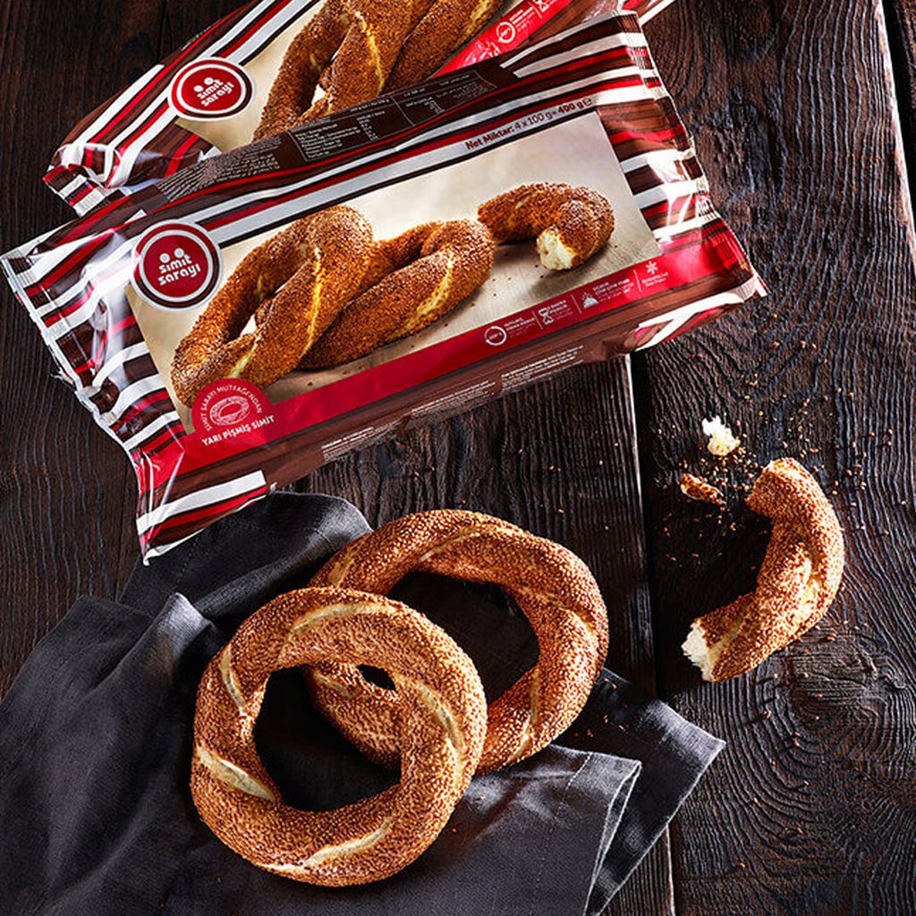 Simit Sarayi Turkish Bagel Simit 4pack