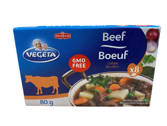 Podravka Vegeta Soup Cubes Beef 80g