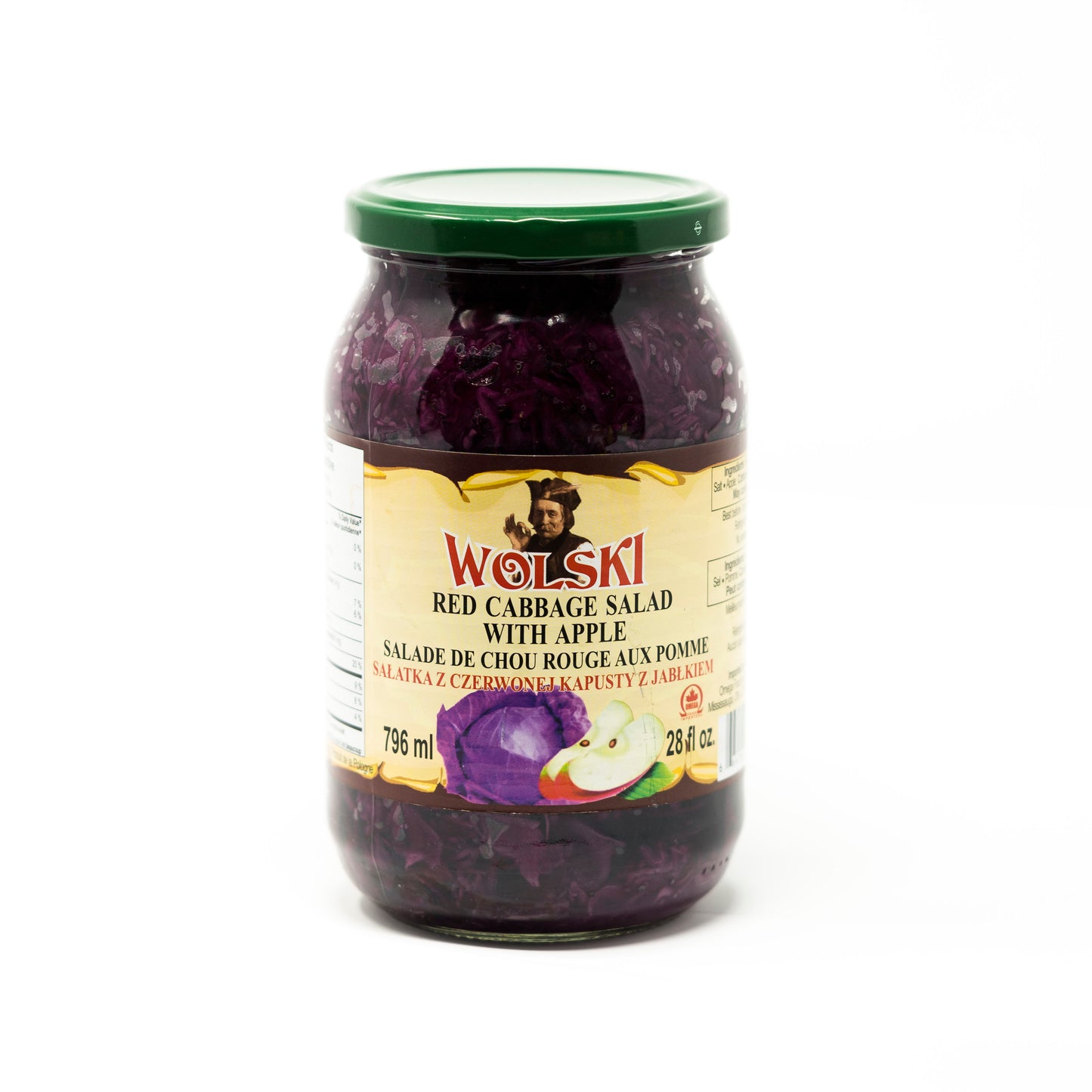 Wolski Red Cabbage Salad with apple 796ml