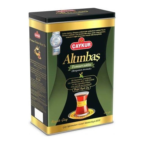 Caykur Altinbas Black Tea with Earl Grey in Tin 400g