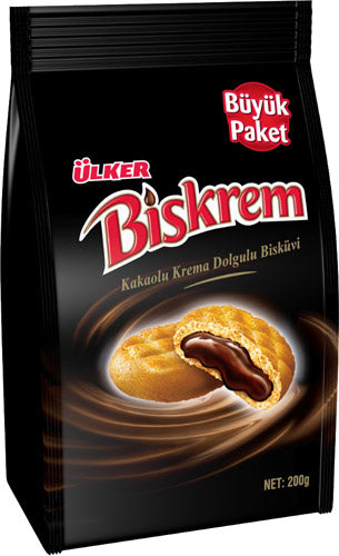 Ulker Biskrem Biscuits 200g bag