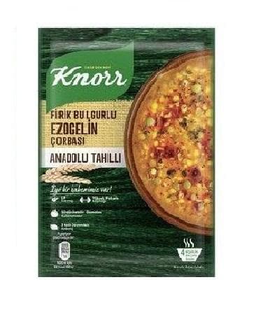 Knorr Ezogelin (lentil&tomato) Soup with freekeh 98g