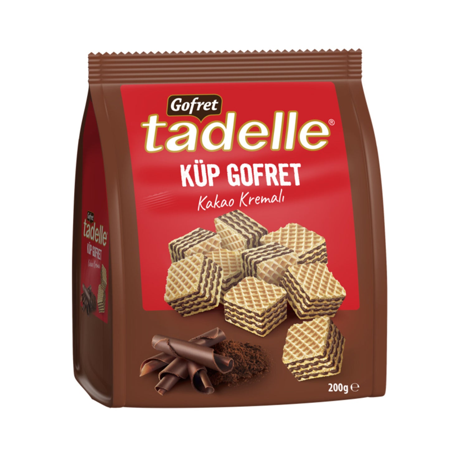 Tadelle Wafer Cubes with cocoa 200g
