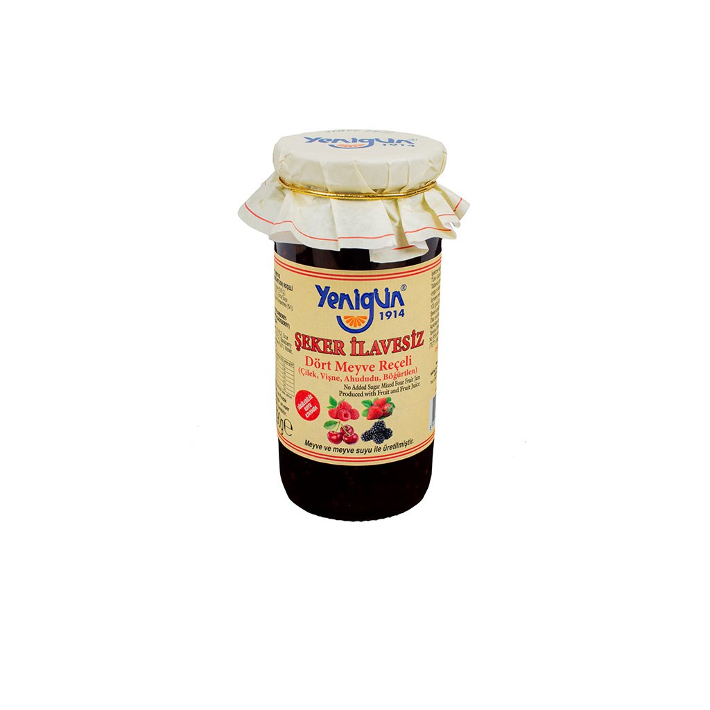 Yenigun Mixed Four Fruit Jam Sugar Free