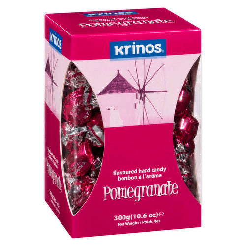 Krinos Pomegranate flavoured hard candy 300g
