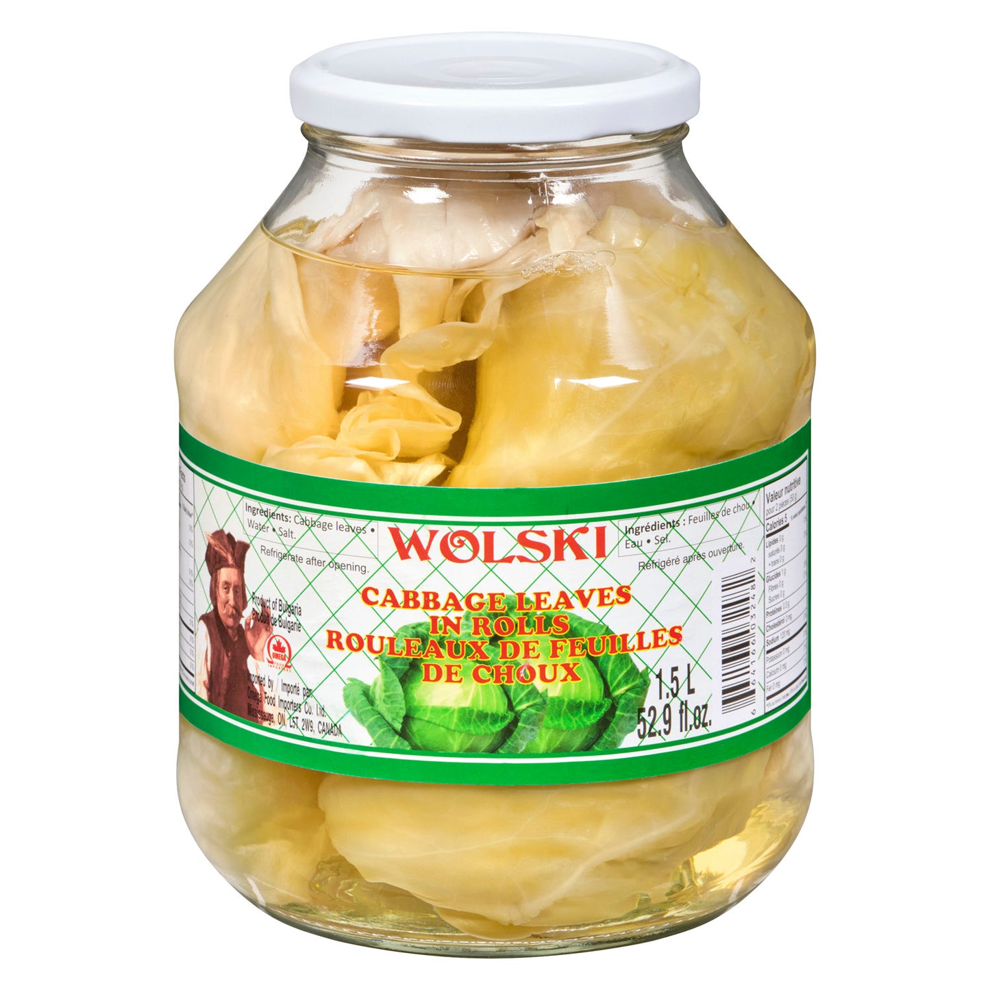 Wolski Cabbage Leaves 1.5L