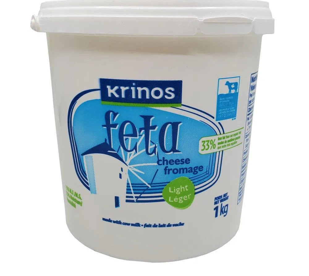 Krinos Light Feta Cheese 1000g