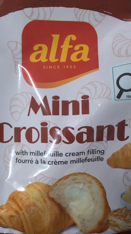 Alfa Mini Croissant with vanilla filling 185g