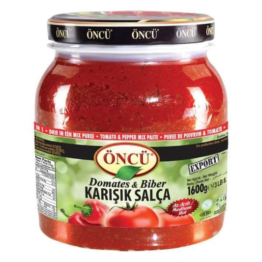 Oncu Tomato & Pepper Mixed Paste 1600g