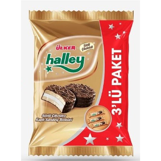 Ulker Halley Marshmallow Sandwich 3pack 198g