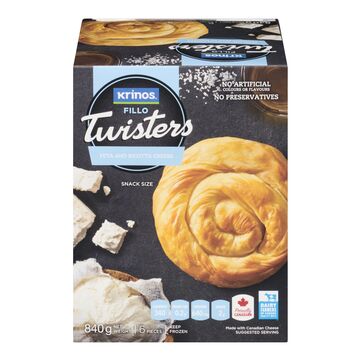 Krinos Fillo Twisters Ricotta and Feta Cheese 6pieces 840gr