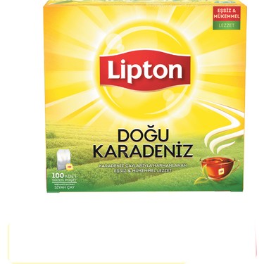 Lipton Dogu Karadeniz Black Tea in teabags Earl Grey Flavored