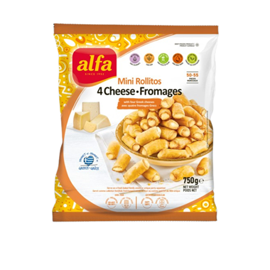 Alfa Mini Rollitos 4cheese 750g