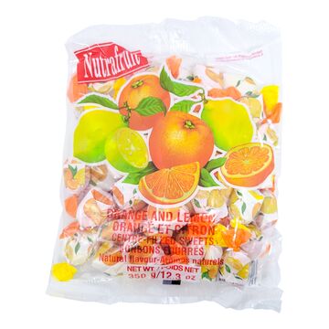 Nutrafruit candies orange&lemon 350g